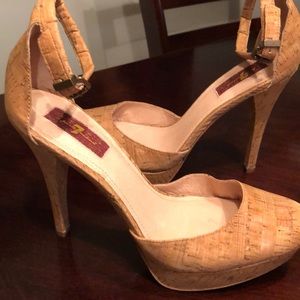 Cork heels
